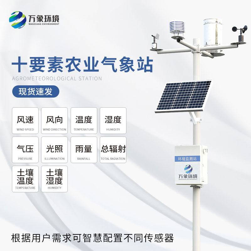 田間氣象站使得農(nóng)業(yè)生產(chǎn)更加科學(xué)化、智能化